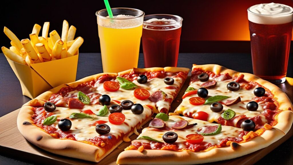 Special Offer 12-Inch Pizza, Fries & Drink Meal Deal for £12.99!