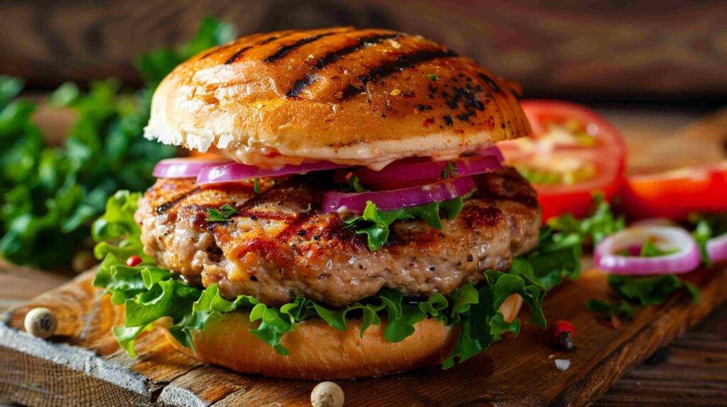 Grilled Chicken Burger
