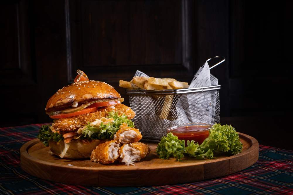 sURPREME FILLET burger MEAL