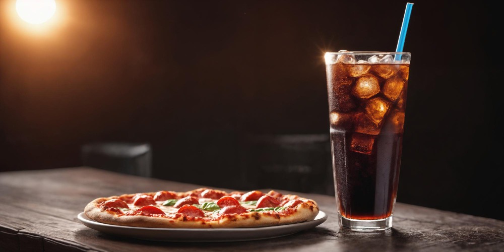 1 x 15" pizza, 2 Fries, 1 bot drink