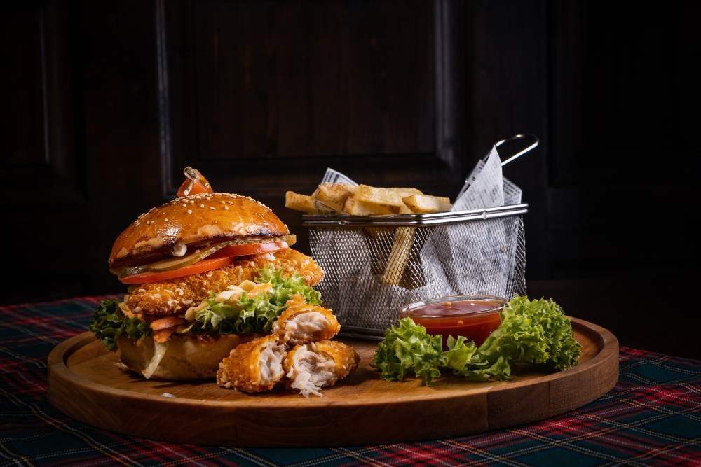 sURPREME FILLET burger MEAL